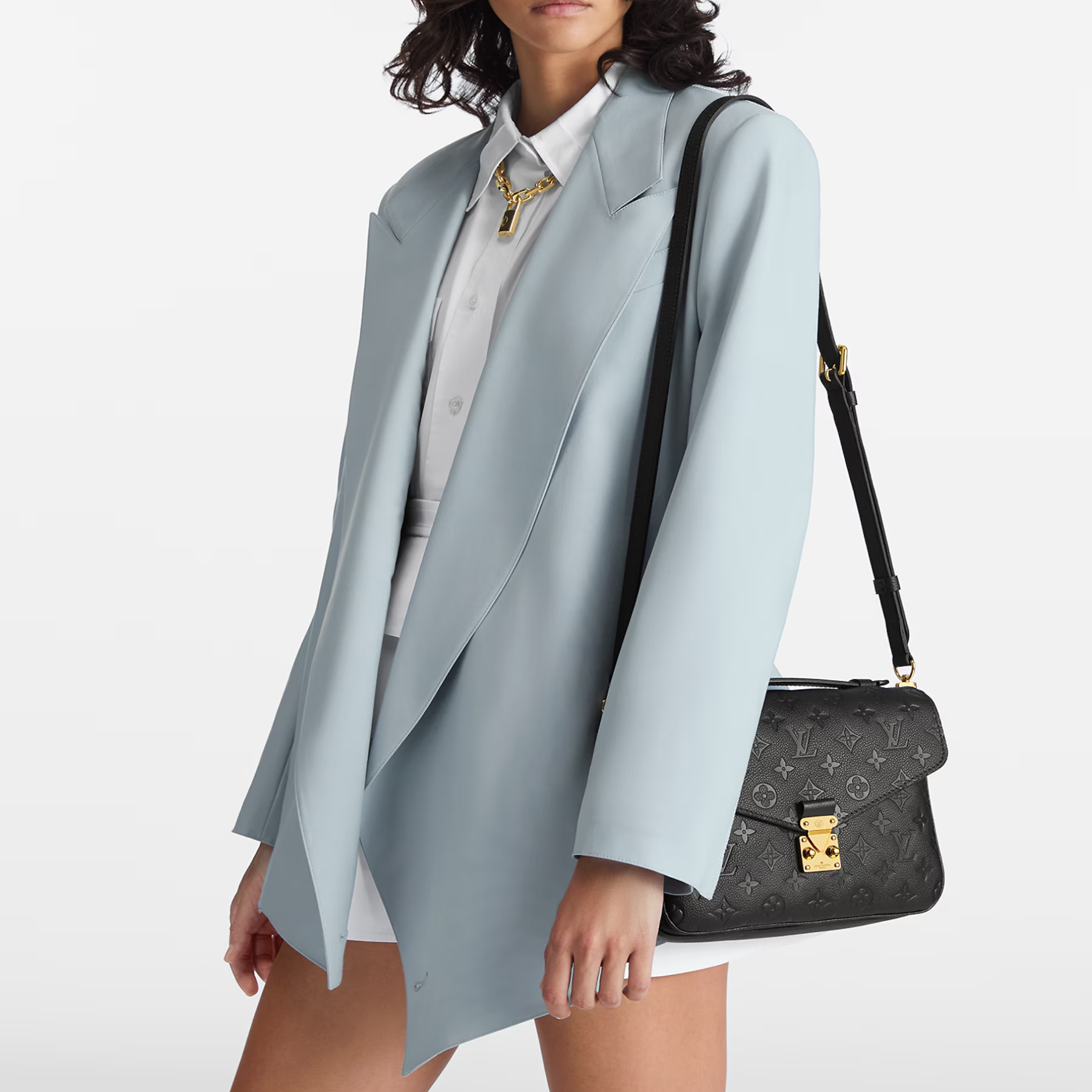 Louis Vuitton Empreinte Monogram Leather Black Pochette Métis - Bag