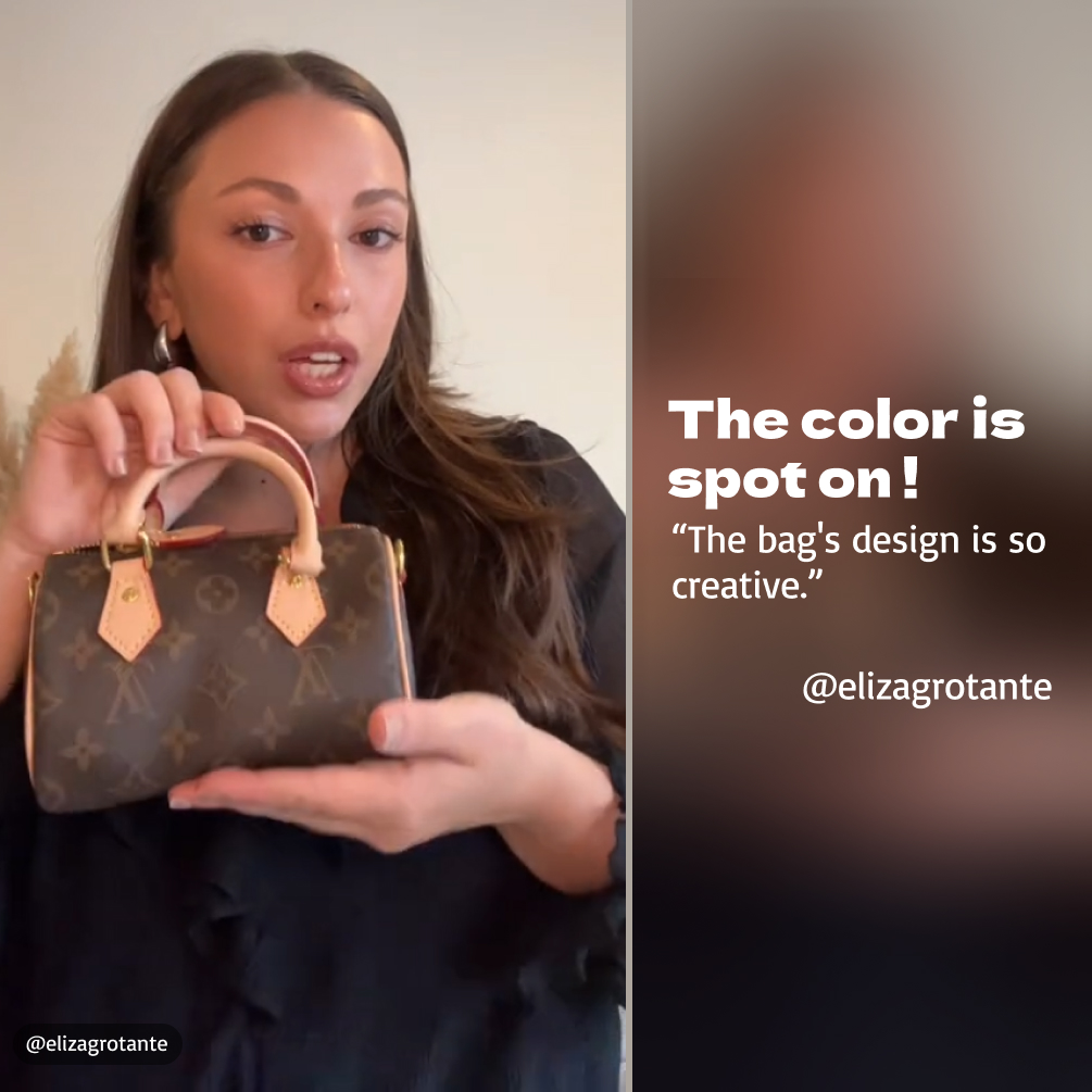 Louis Vuitton Nano Speedy - Bag