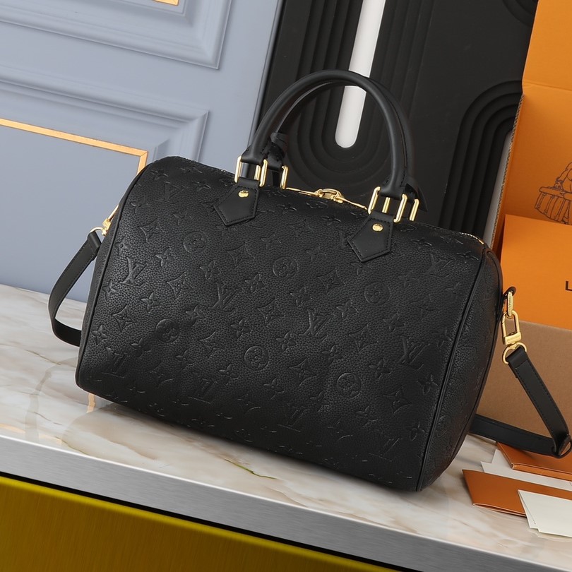 Louis Vuitton Speedy Soft 30 Bag-Black - Bag
