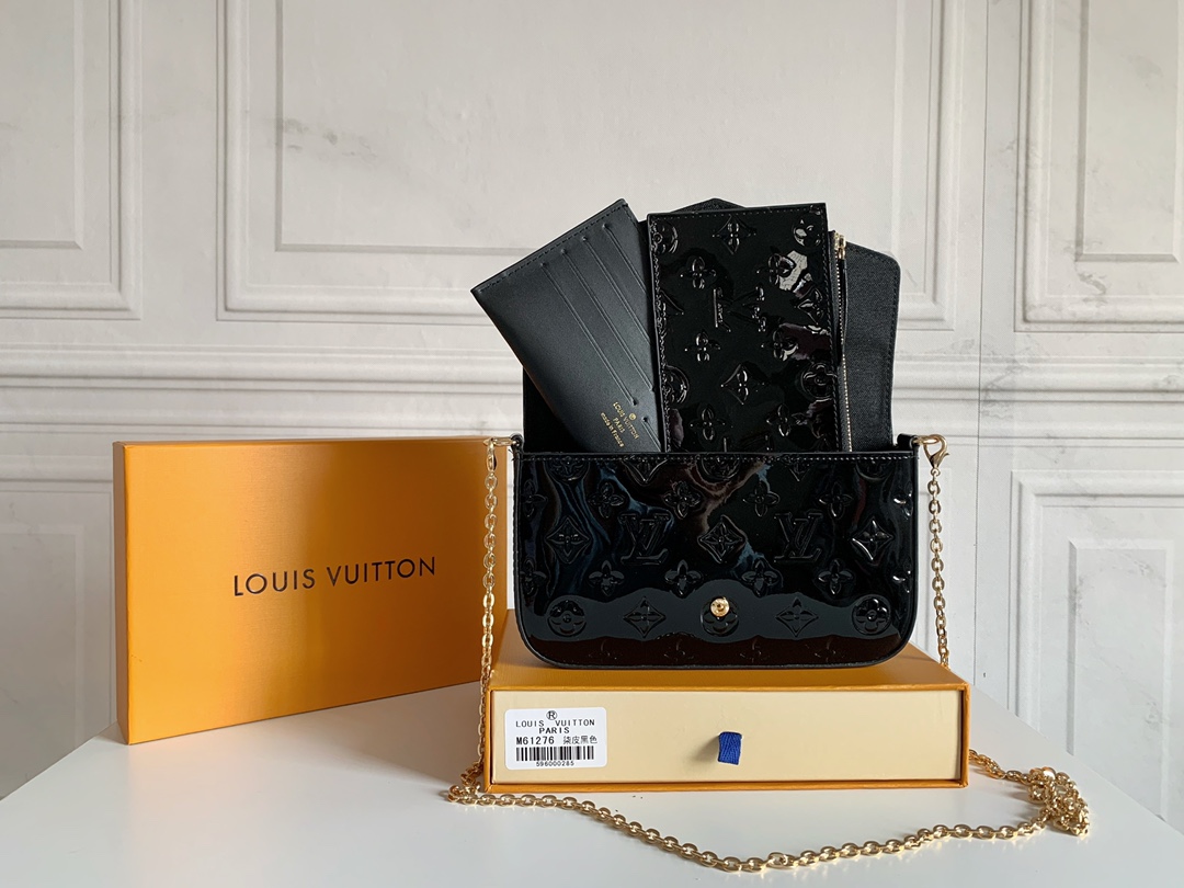 Louis Vuitton LV Felicie Pochette Monogram Vernis - Bag