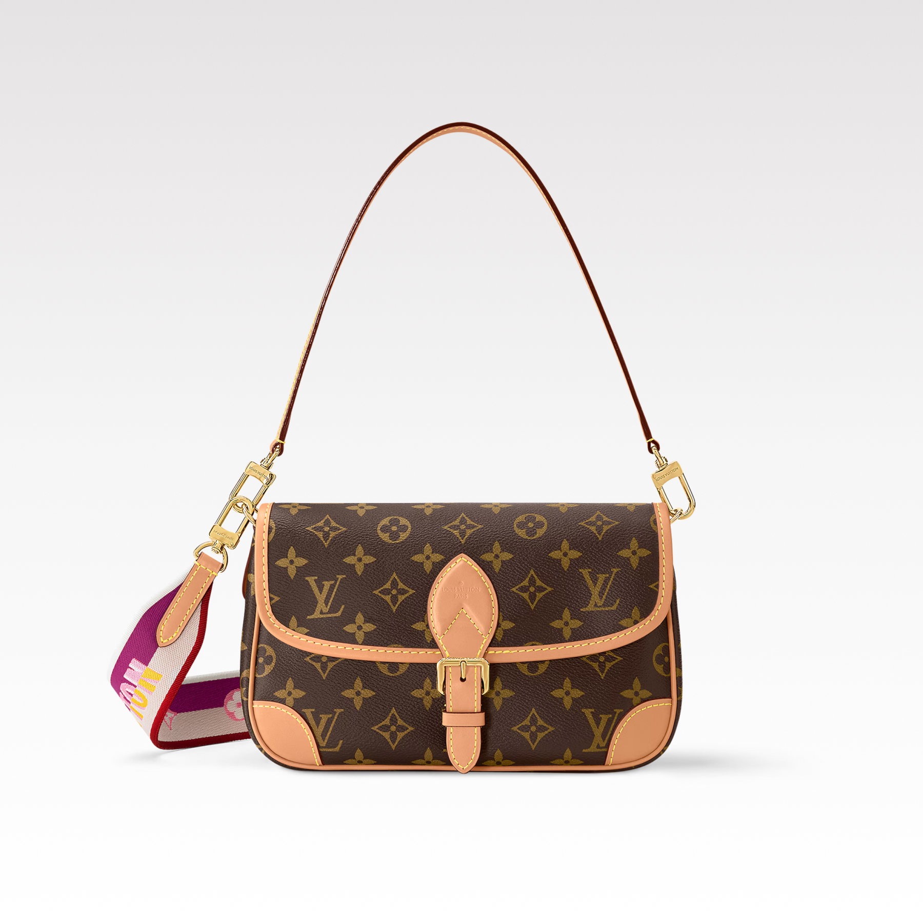 Louis Vuitton LV Diane NM Handbag Monogram Canvas - Bag