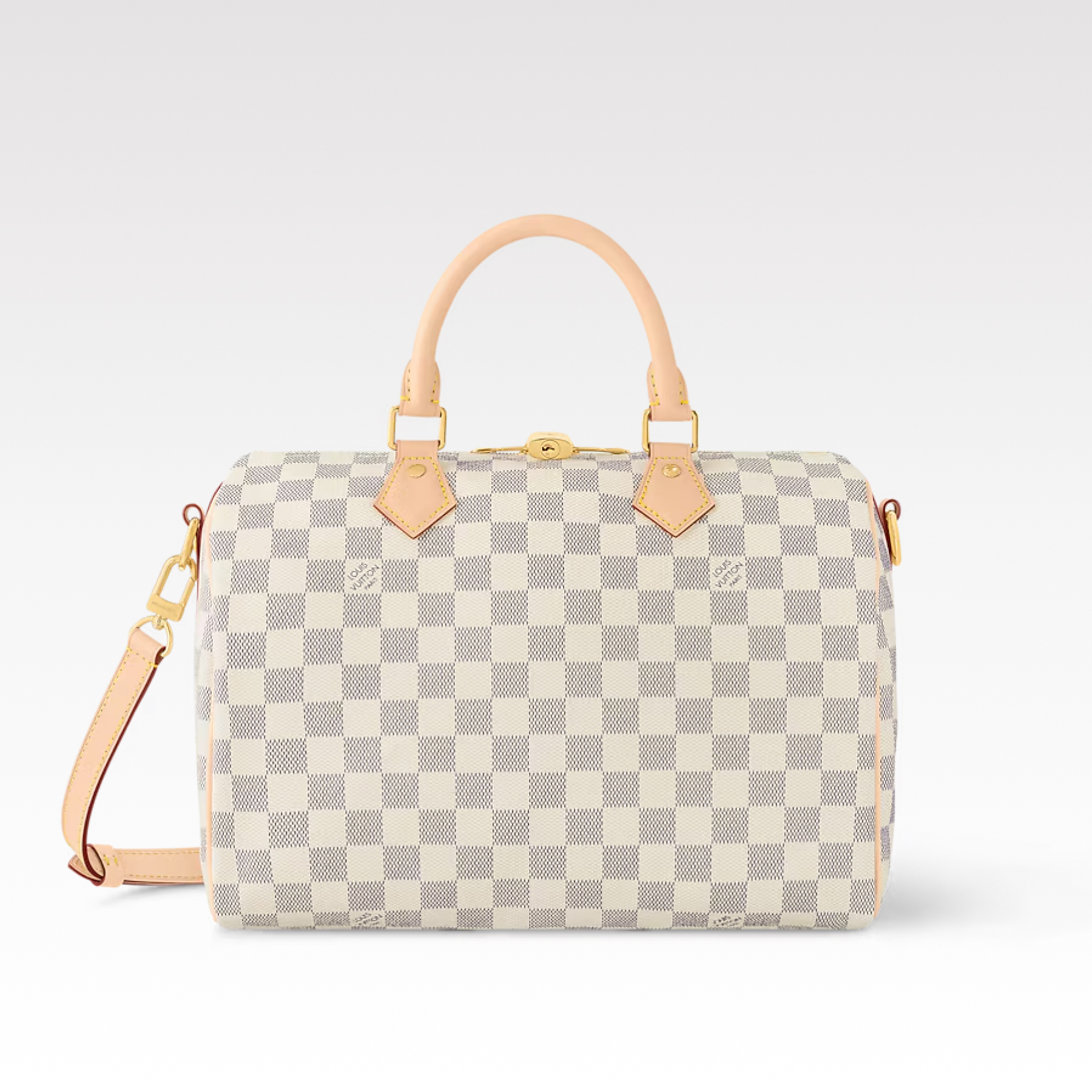 Louis Vuitton Speedy Bandoulière 30 Damier Azur Canvas Women Handbag - Bag
