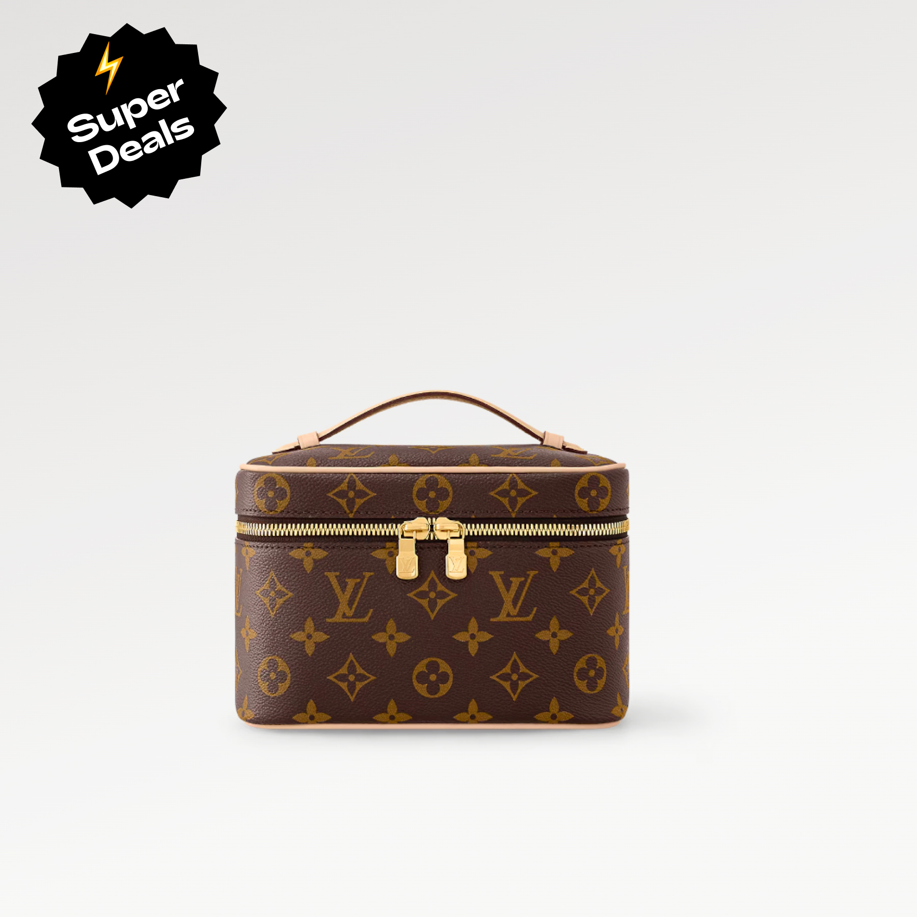Louis Vuitton Monogram Nice Nano Brown - Bag