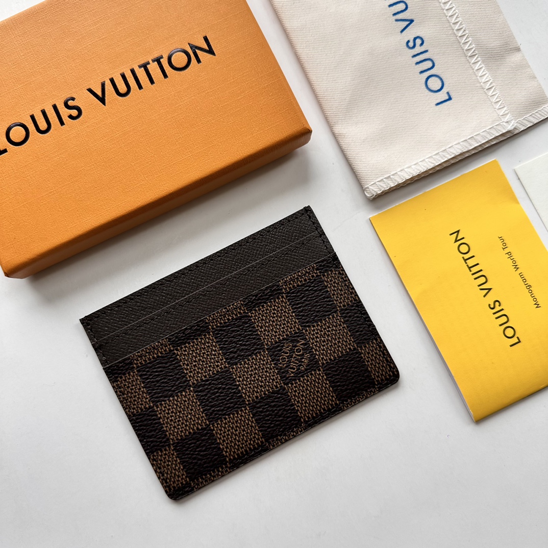 Louis Vuitton Neo Porte Cartes Brown Wallet ﻿