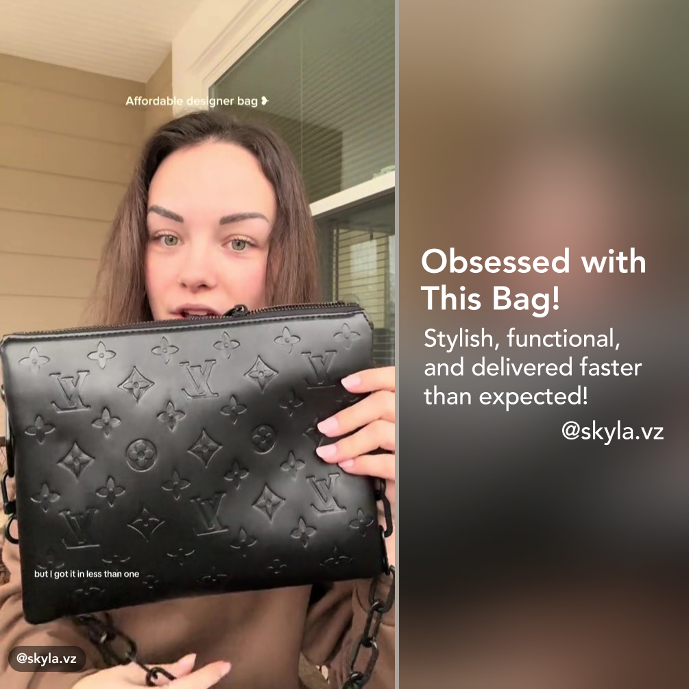 Louis Vuitton Coussin PM Black Small Handbag