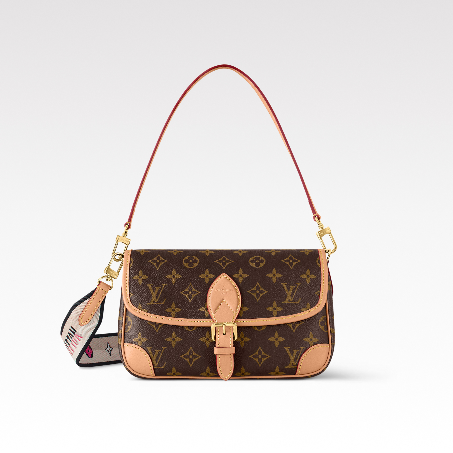 Louis Vuitton LV Diane NM Handbag Monogram Canvas - Bag