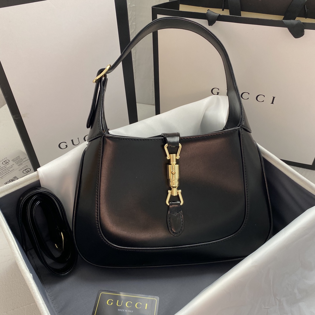Gucci Jackie 1961 small shoulder bag-Black - Bag