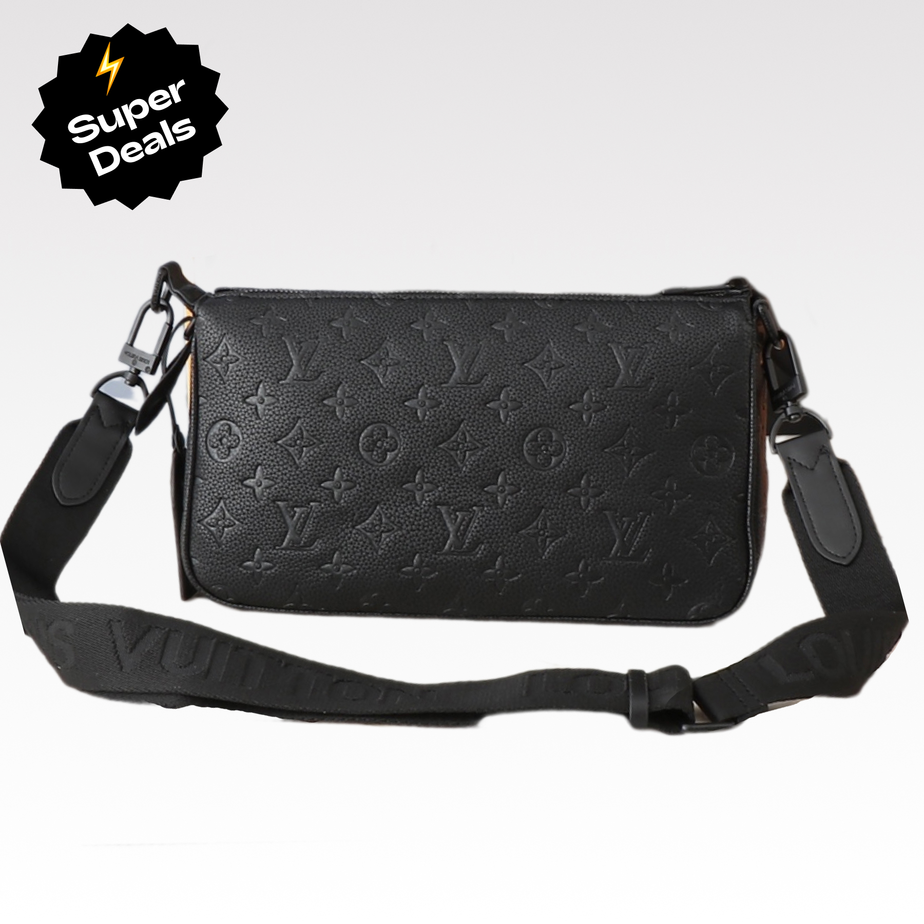 Louis Vuitton Pochette Accessoire XL Dark Black - Bag