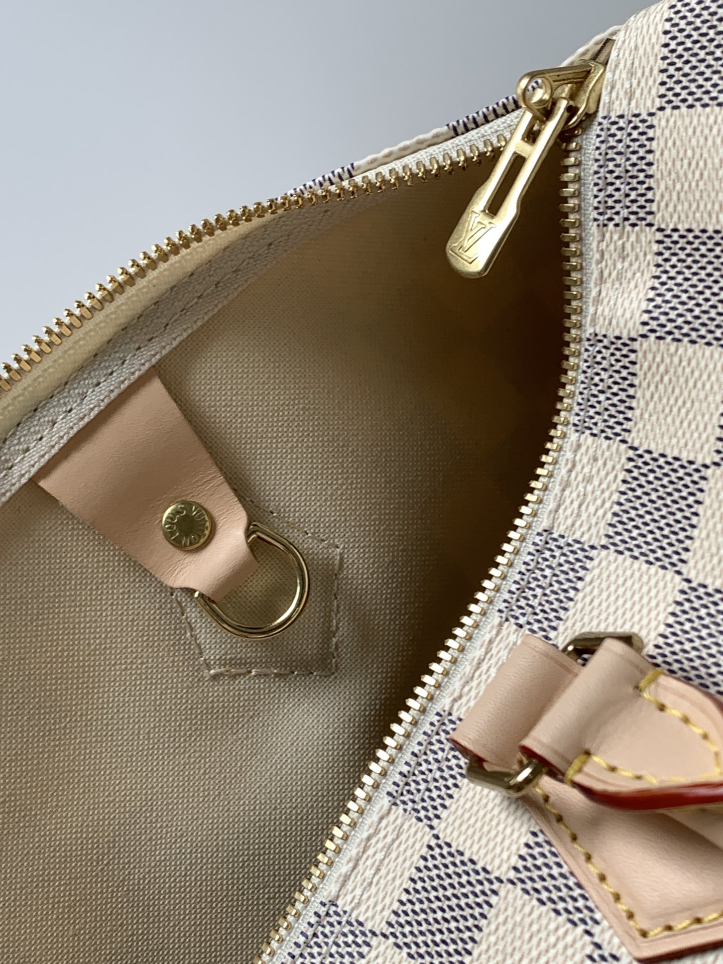 Louis Vuitton Speedy Bandoulière 35 Damier Azur Canvas Women Handbag - Bag