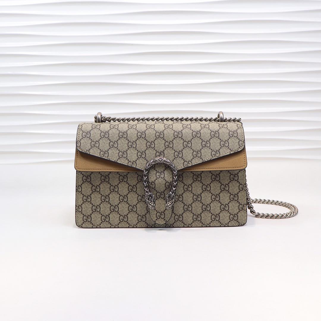 Gucci DIONYSUS GG Shoulder Bag With Beige - Bag