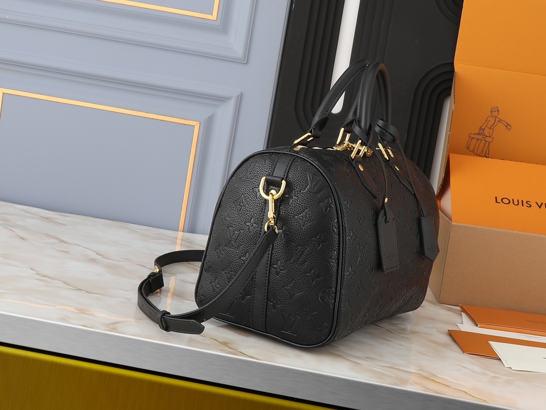 Louis Vuitton Speedy Soft 30 Bag-Black - Bag