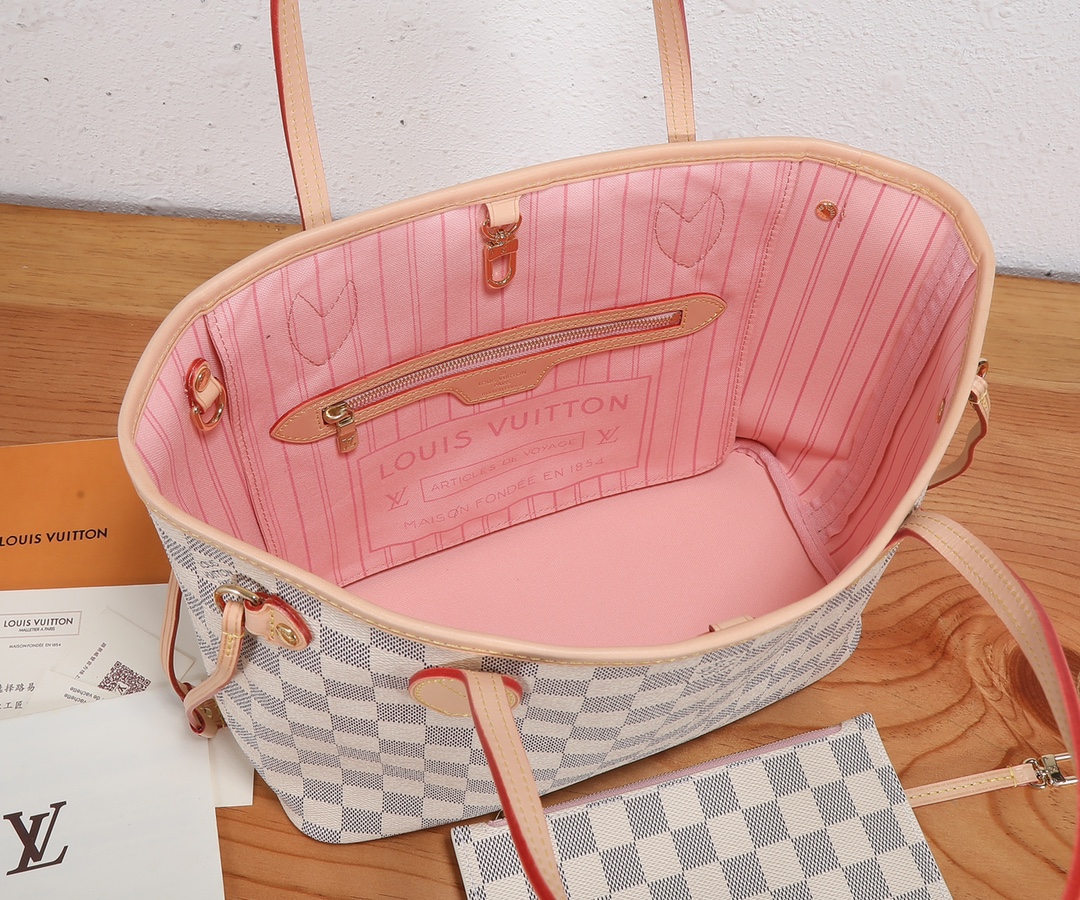 LOUIS VUITTON Damier Azur Neo Neverfull PM - Bag