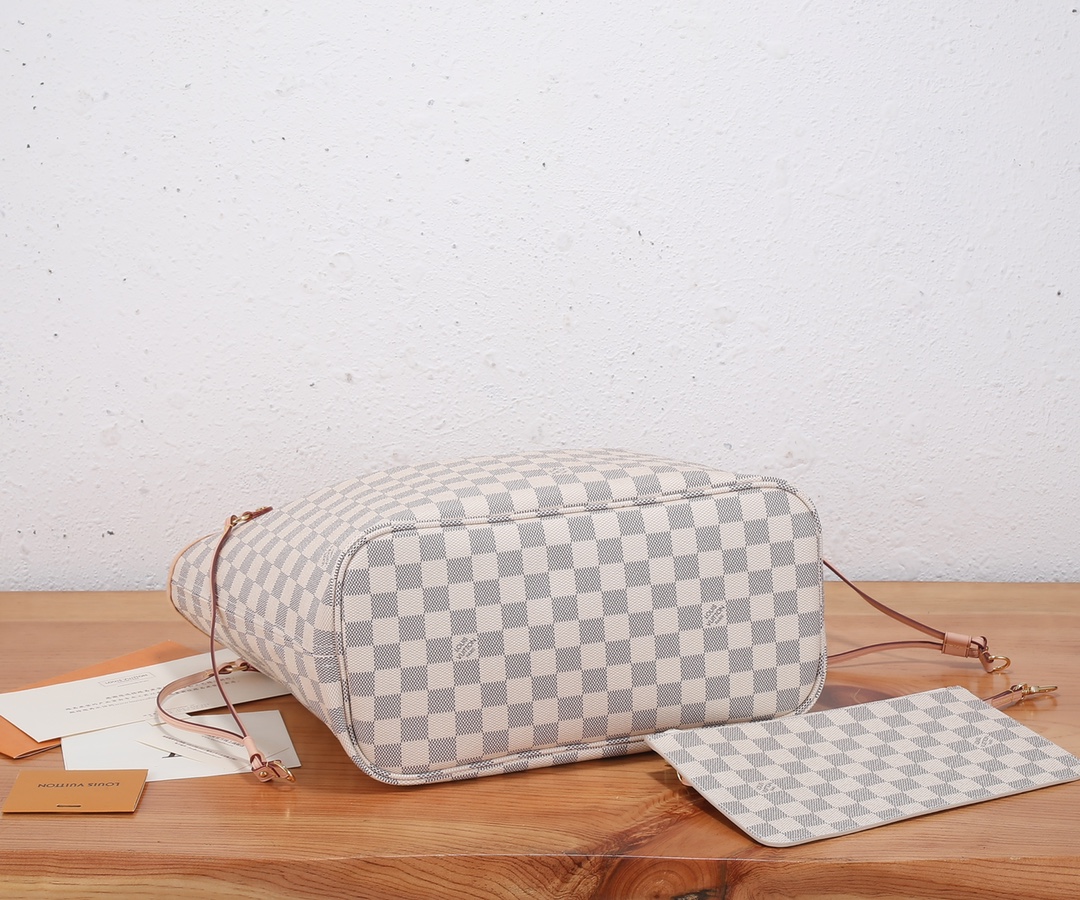 LOUIS VUITTON Damier Azur Neo Neverfull MM - Bag