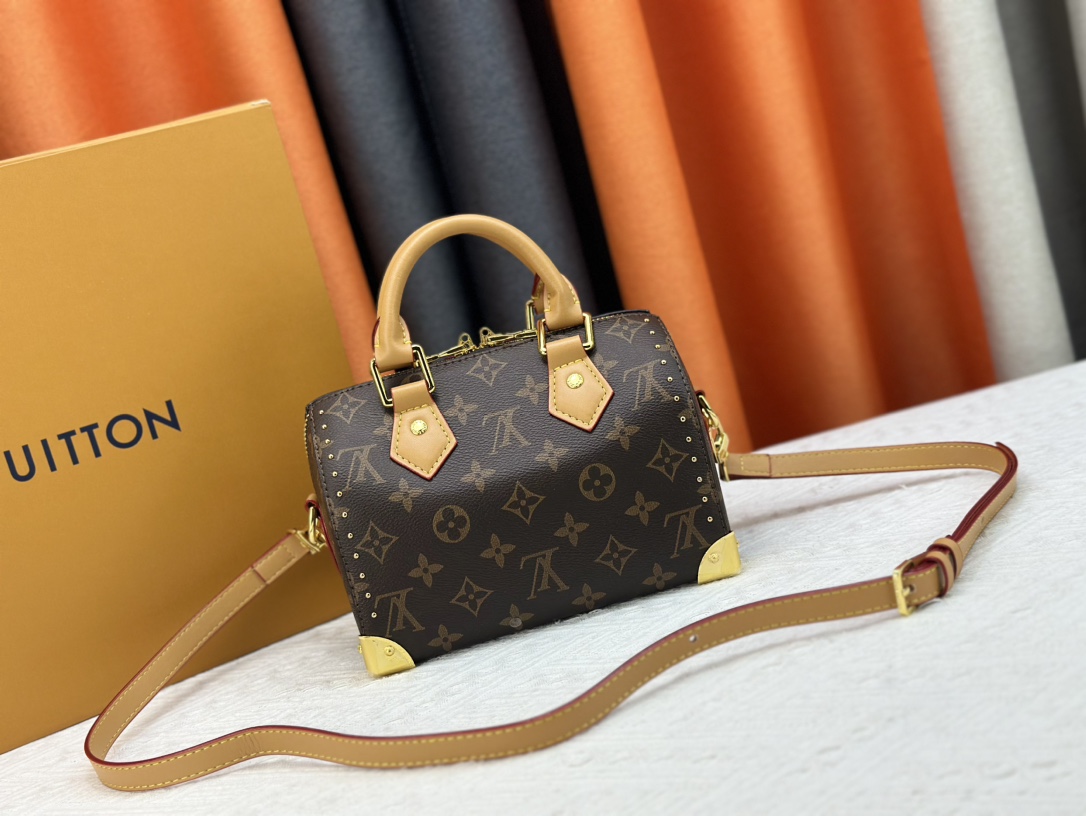 Louis Vuitton Speedy Trunk 20 Original Monogram Color - Bag