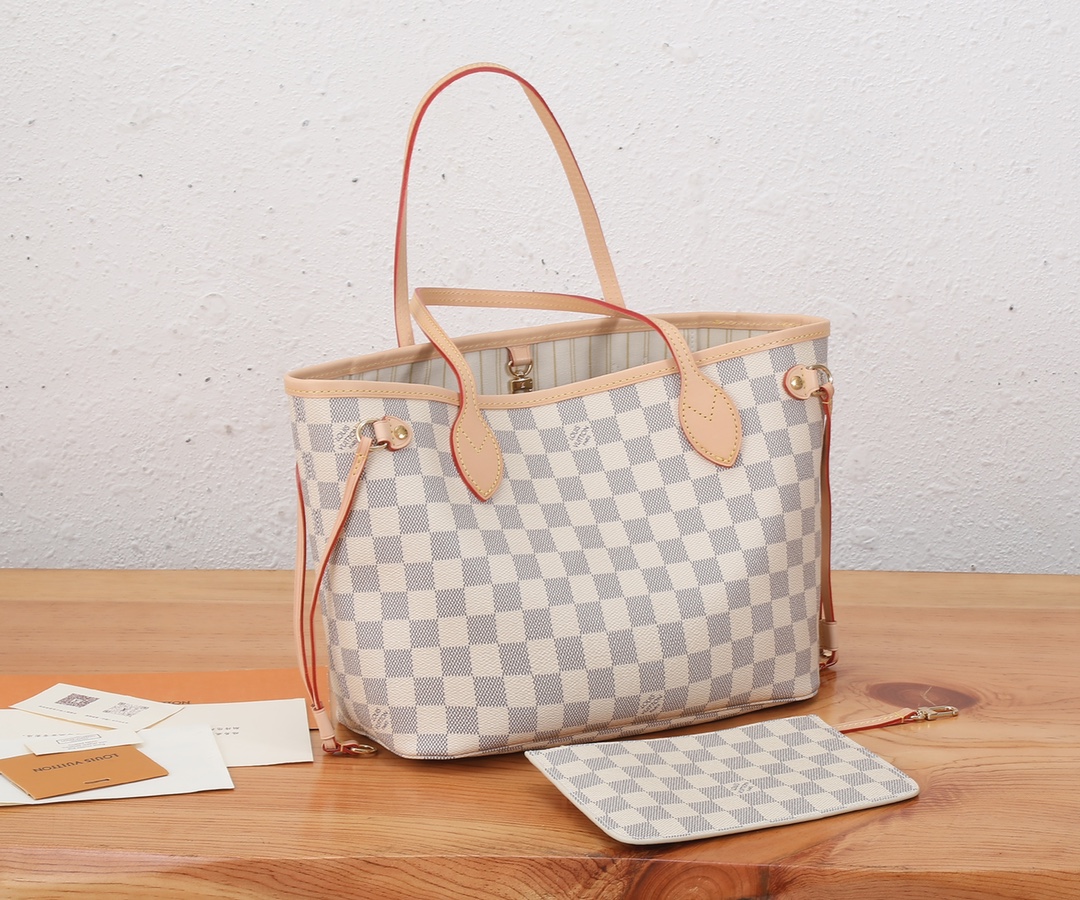 LOUIS VUITTON Damier Azur Neo Neverfull PM - Bag