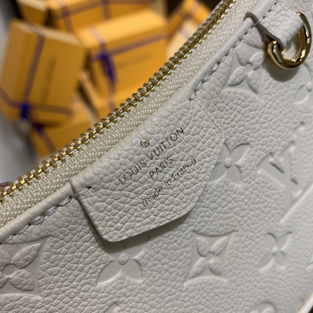 Louis Vuitton Easy Pouch On Strap Handbag White -Bag