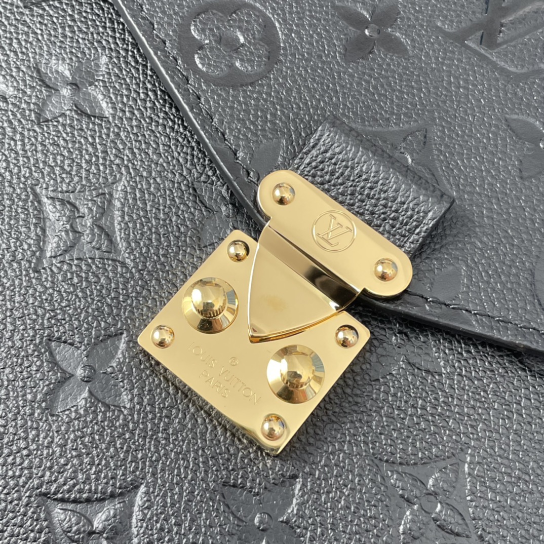 Louis Vuitton Empreinte Monogram Leather Black Pochette Métis - Bag