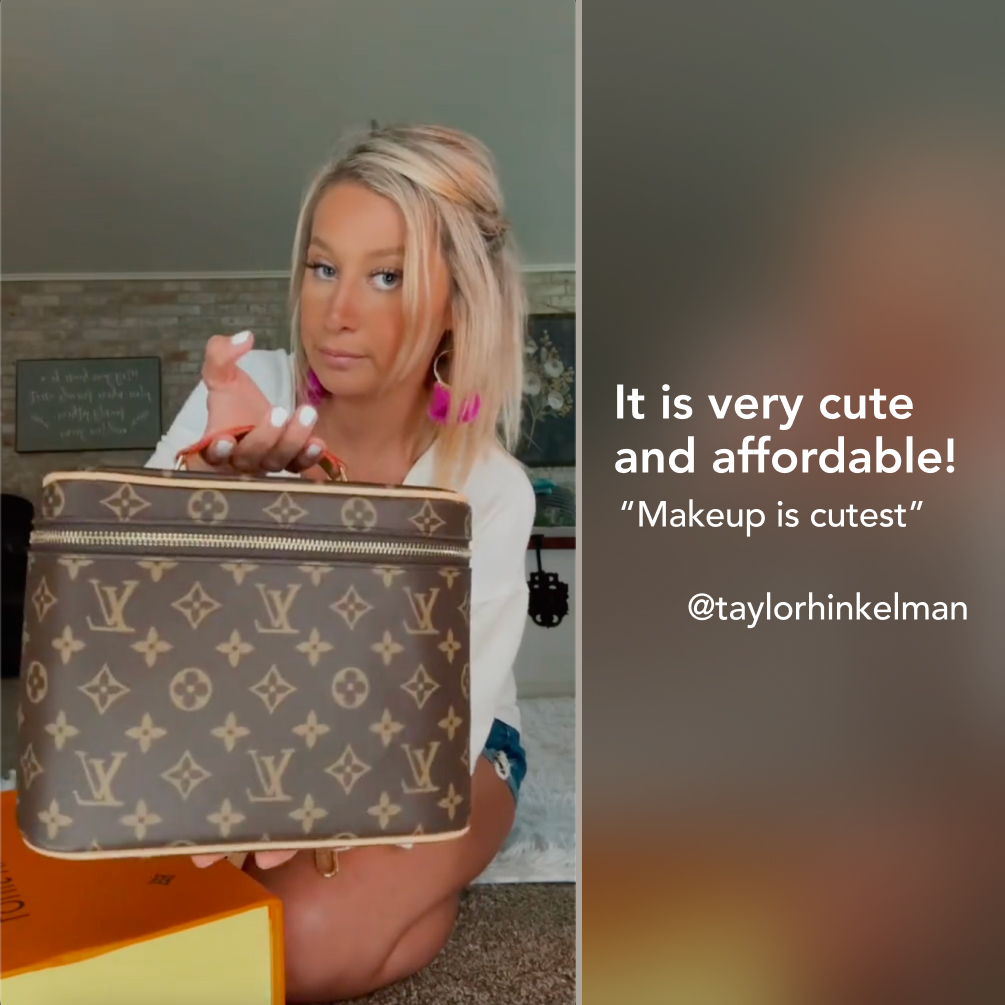 Louis Vuitton Monogram Nice BB Brown - Bag