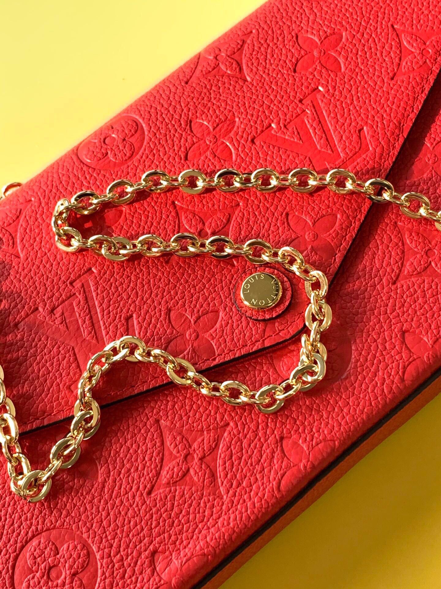 Louis Vuitton LV Pochette Felicie clutch bag