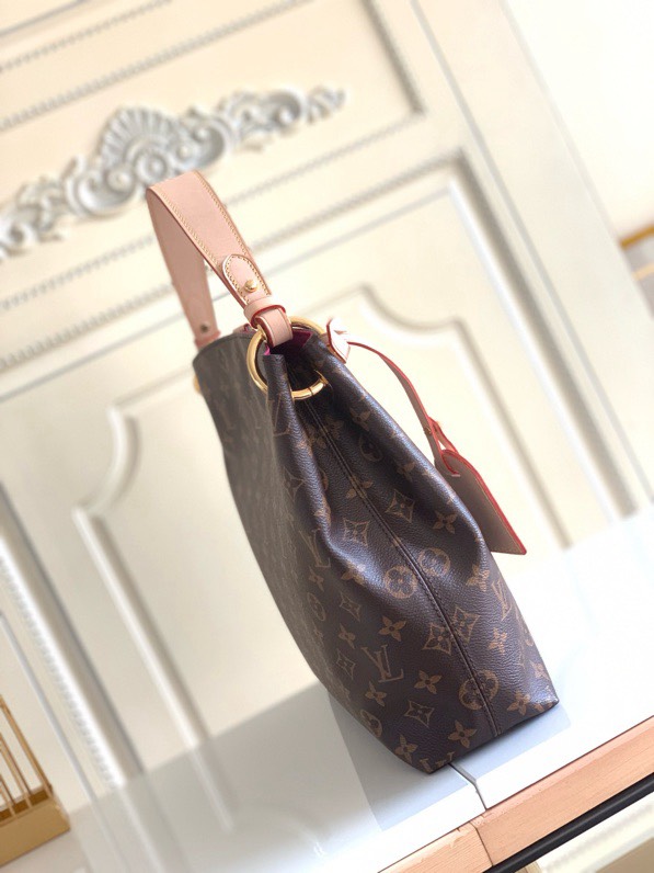 Louis Vuitton Graceful PM Monogram Canvas Shoulder Bag