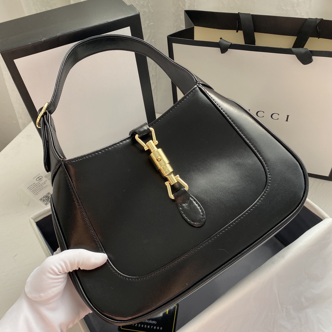 Gucci Jackie 1961 small shoulder bag-Black - Bag