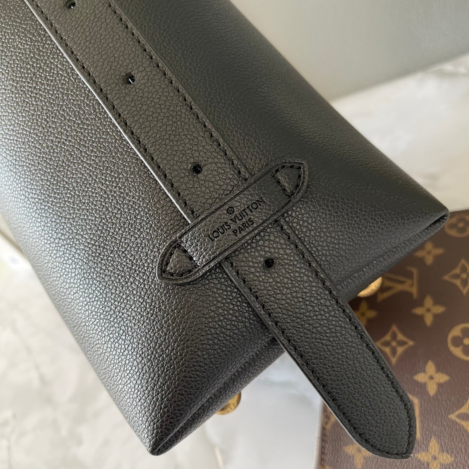 LOUIS VUITTON LV Low Key Hobo PM Bag in Black - Bag