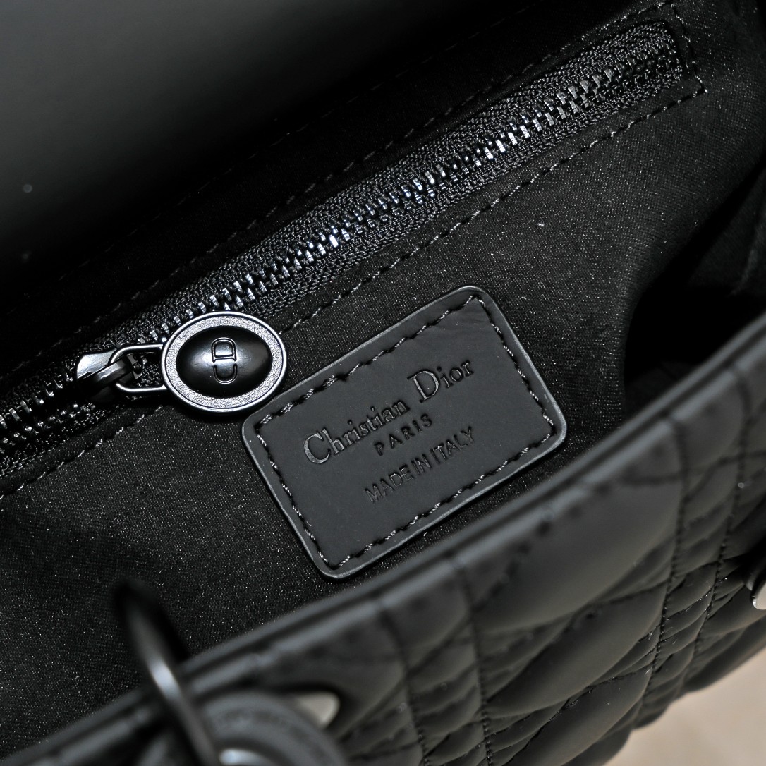 Dior Small Lady Dior Bag Ultramatte Calfskin - Bag