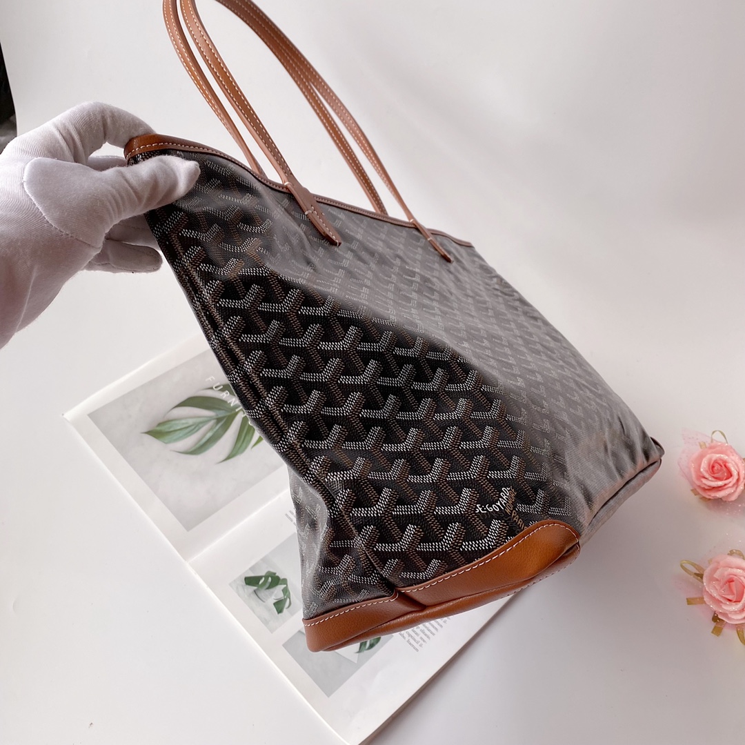 Goyard Artois Bag Black & Tan - Bag