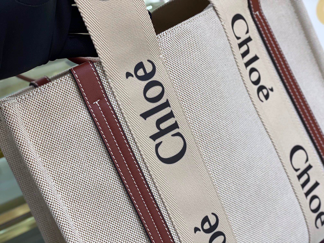 Chloe Woody tote bag Medium Size - Bag