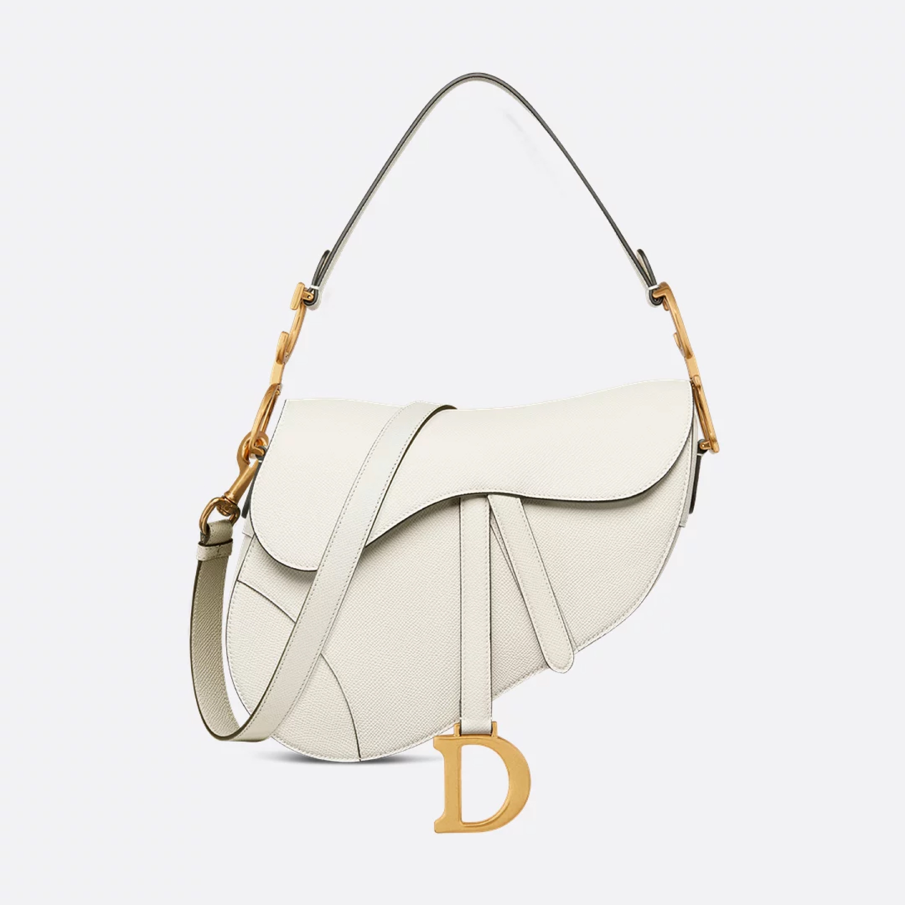 Dior Saddle Latte Grained Calfskin Bags