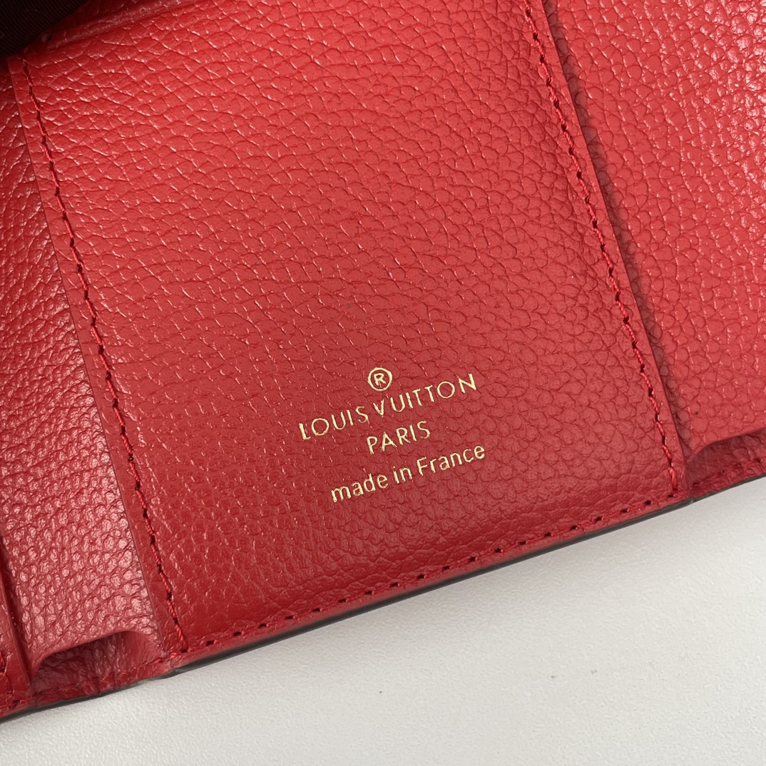 Louis Vuitton LV Victorine Red Wallet