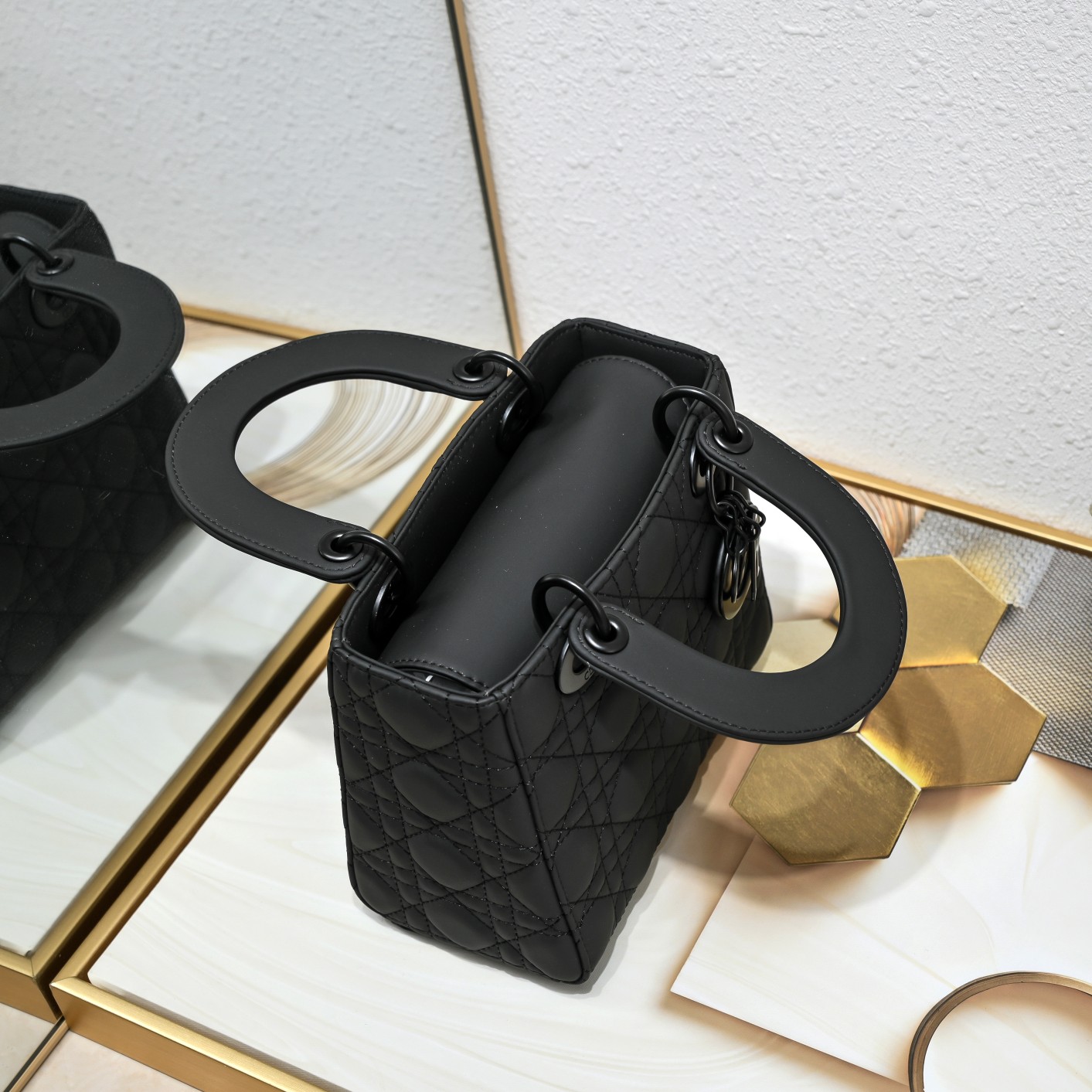 Dior Small Lady Dior Bag Ultramatte Calfskin - Bag