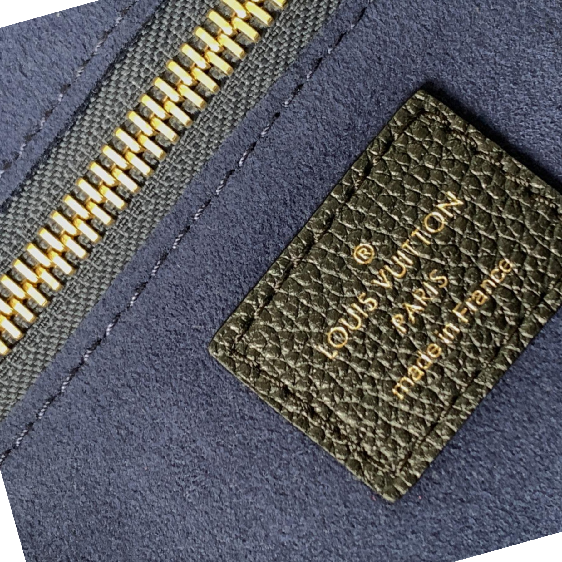 Louis Vuitton Neverfull Black Embossed Medium Handbag