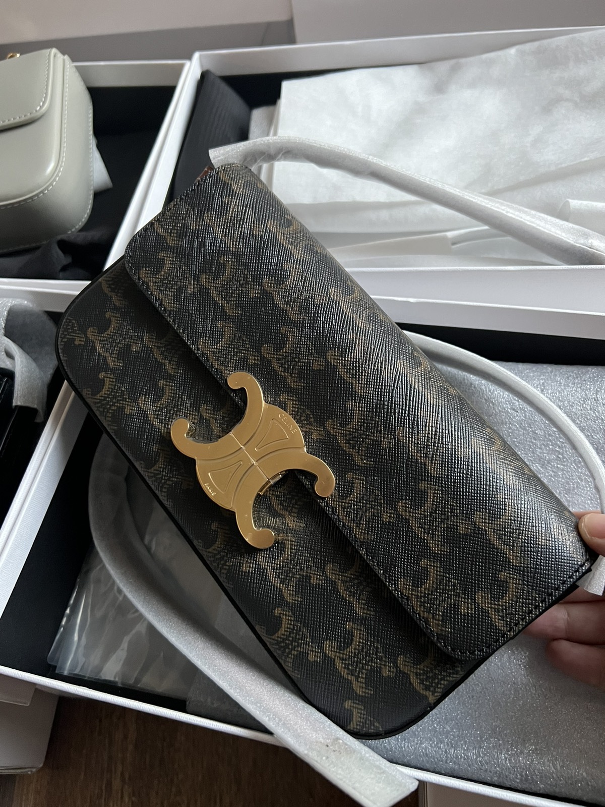 Celine shoulder bag claude calfskin - Bag