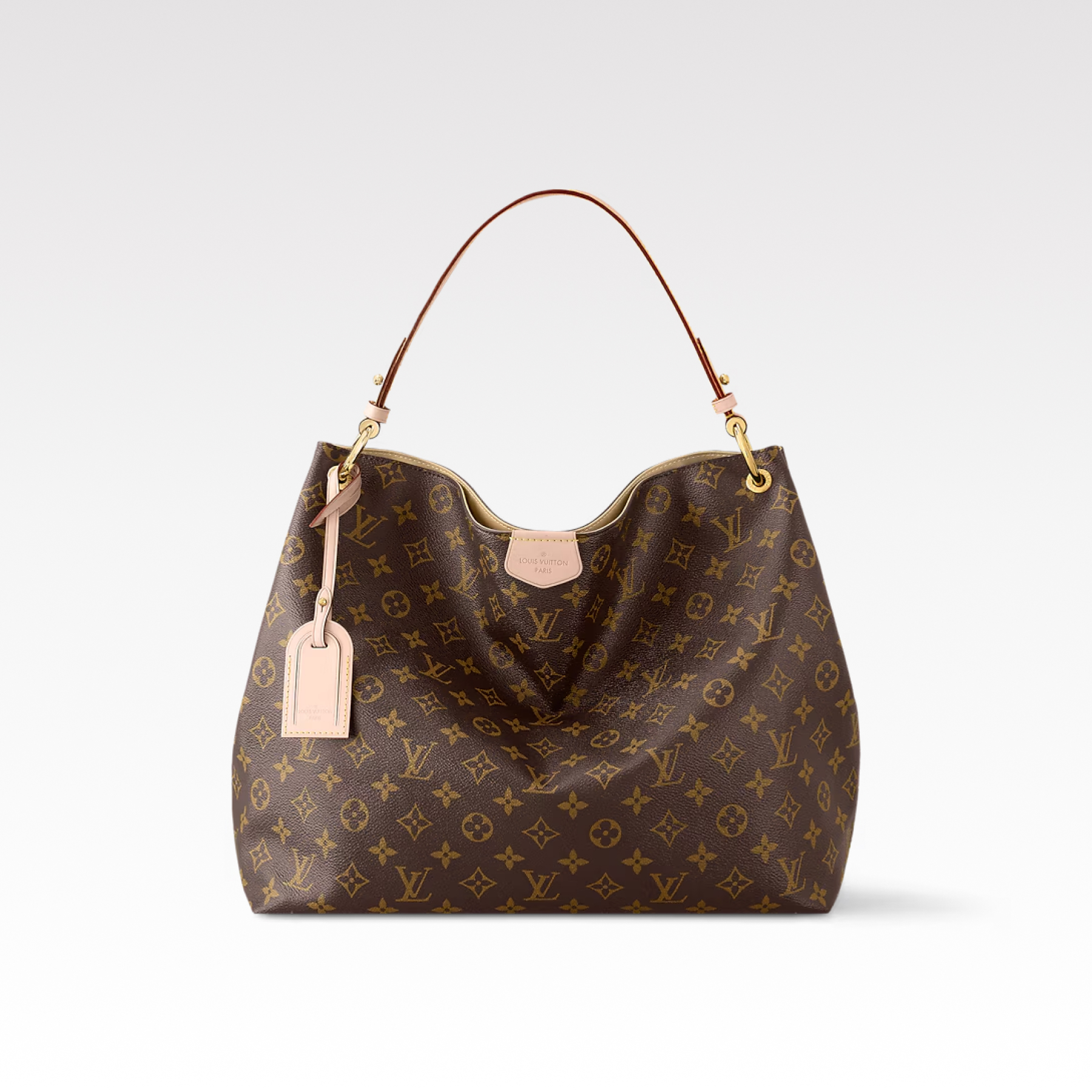 Louis Vuitton Graceful MM Monogram Canvas Shoulder Bag