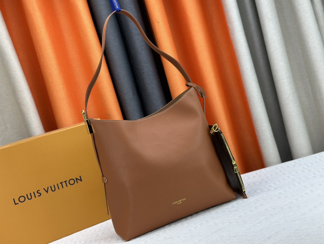 LOUIS VUITTON LV Low Key Hobo PM Bag in Brown - Bag