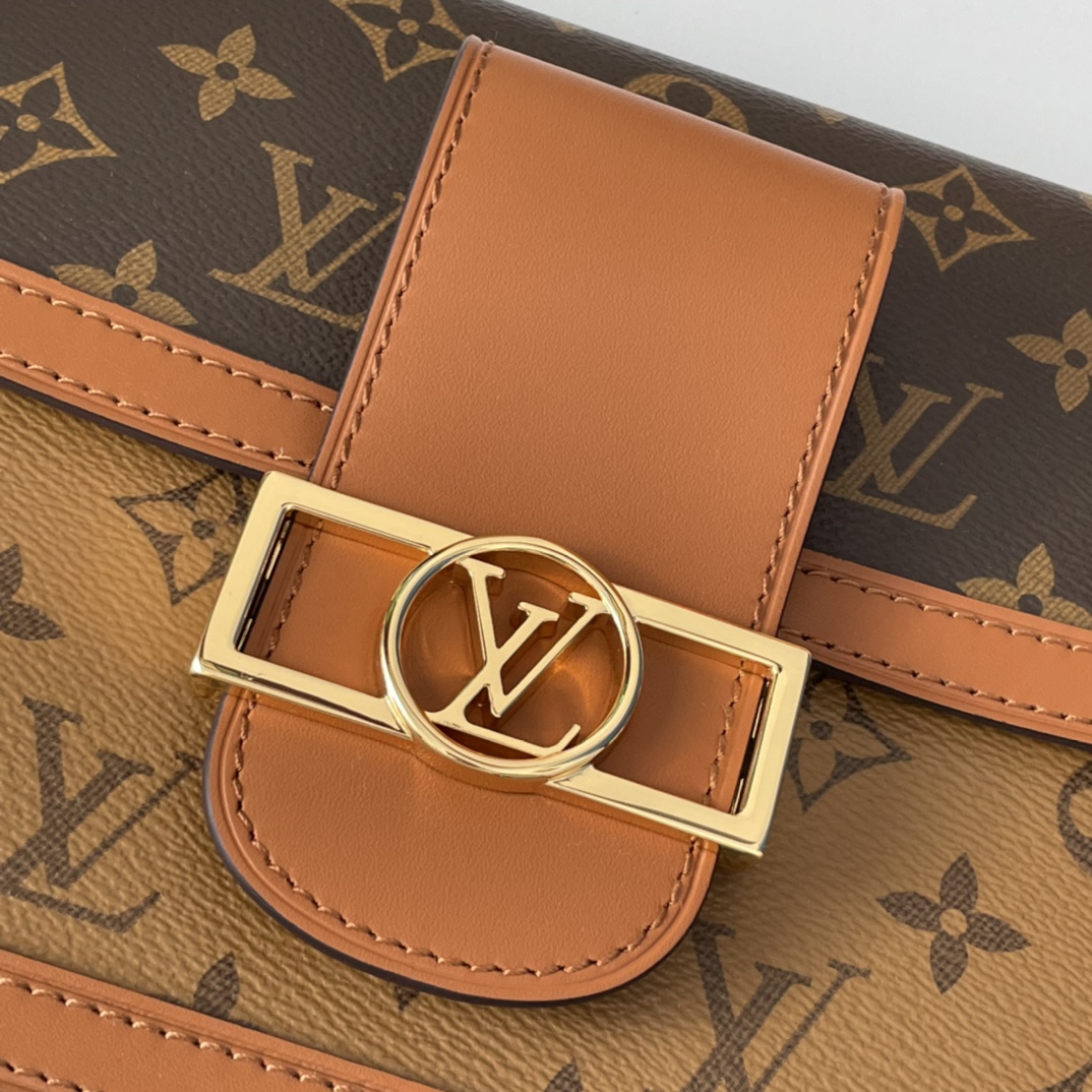 Louis Vuitton LV Monogram & Monogram Reverse Dauphine MM - Bag
