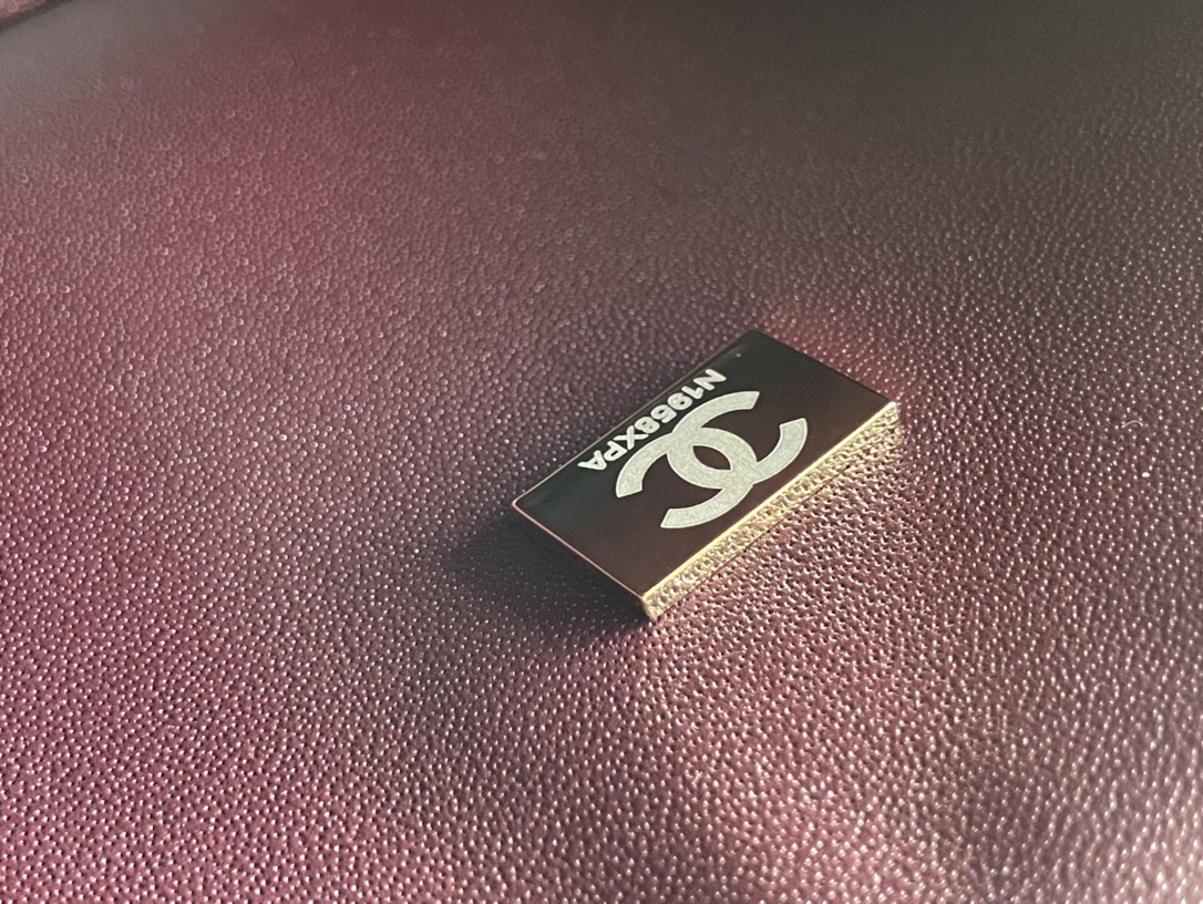 Chanel Classic Double Flag Bag Black Leather Golden Hardware Shoulder Bag