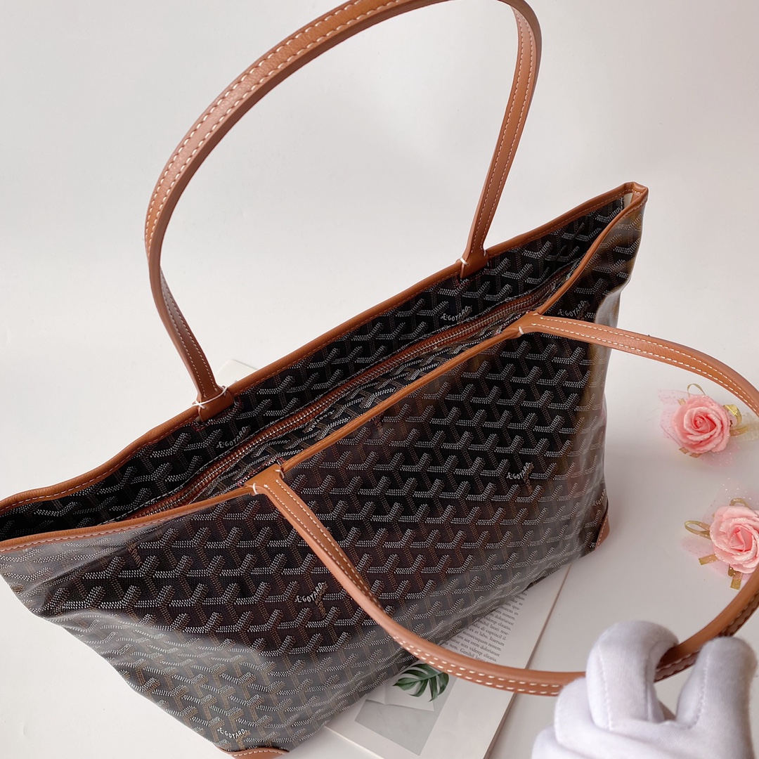 Goyard Artois Bag Black & Tan - Bag