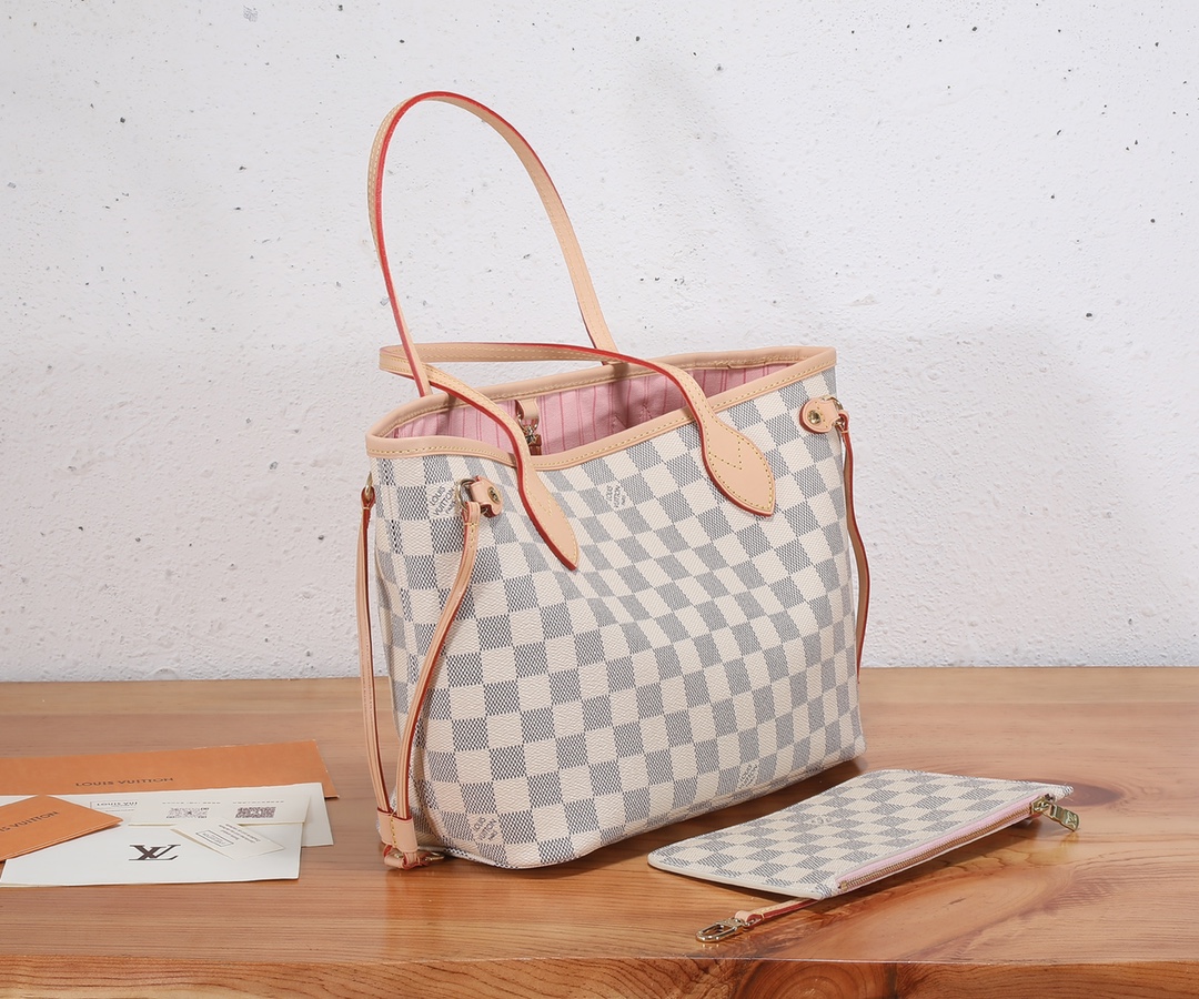 LOUIS VUITTON Damier Azur Neo Neverfull PM - Bag
