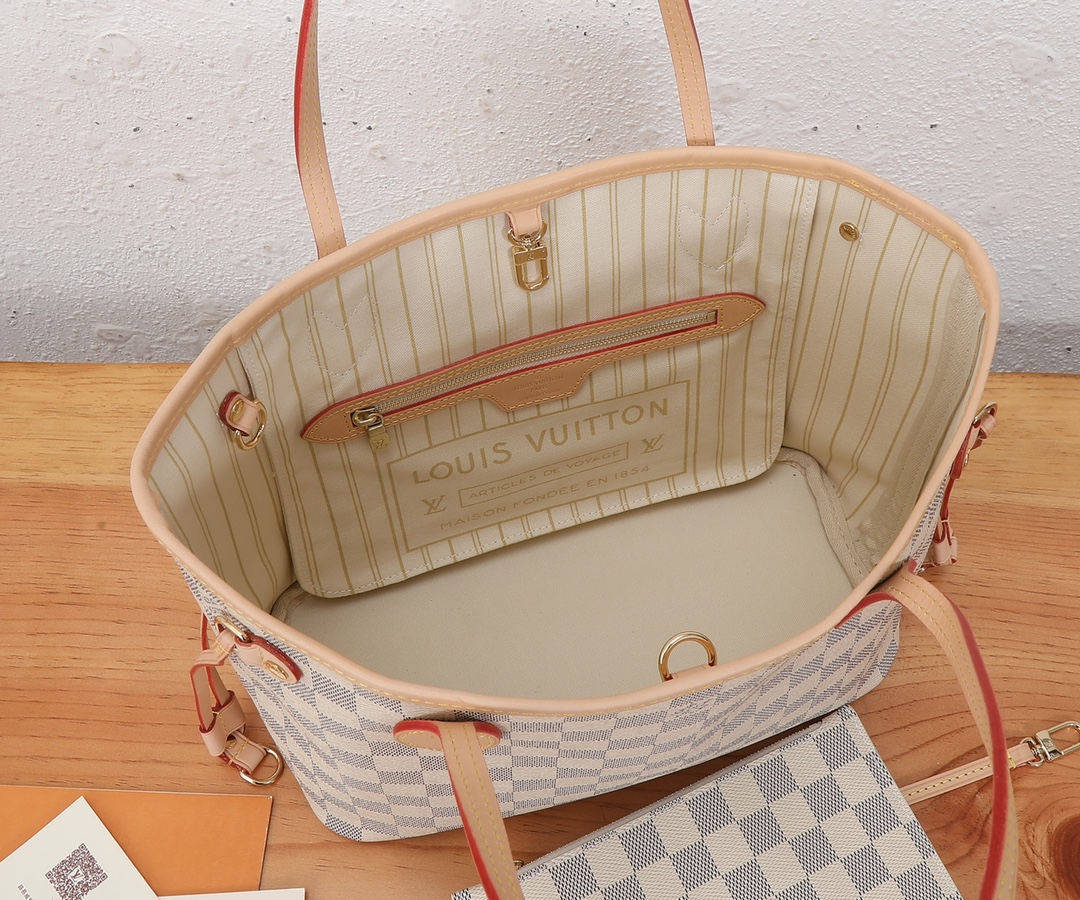 LOUIS VUITTON Damier Azur Neo Neverfull PM - Bag