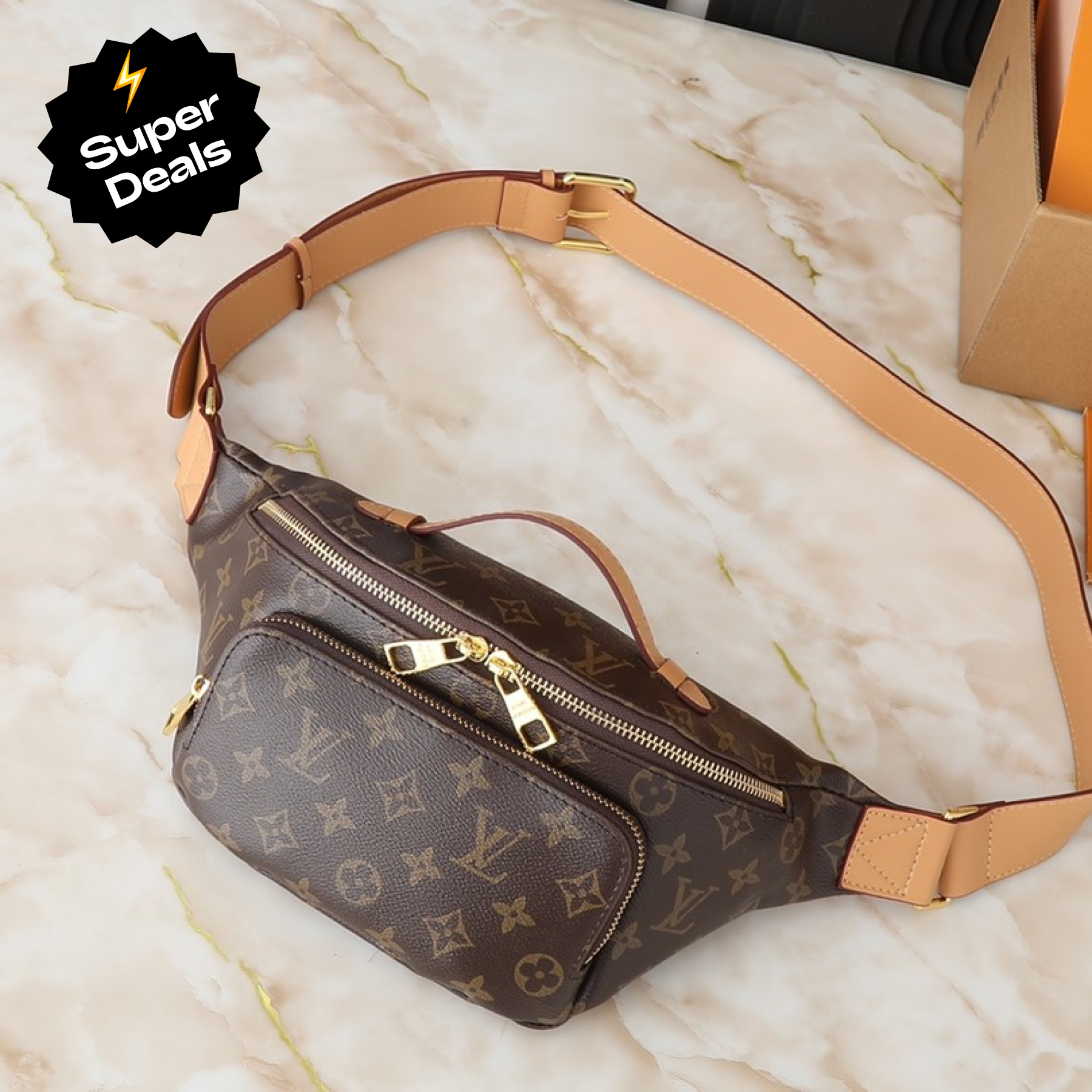 Louis Vuitton Rush Bumbag Monogram Dust canvas - Bag
