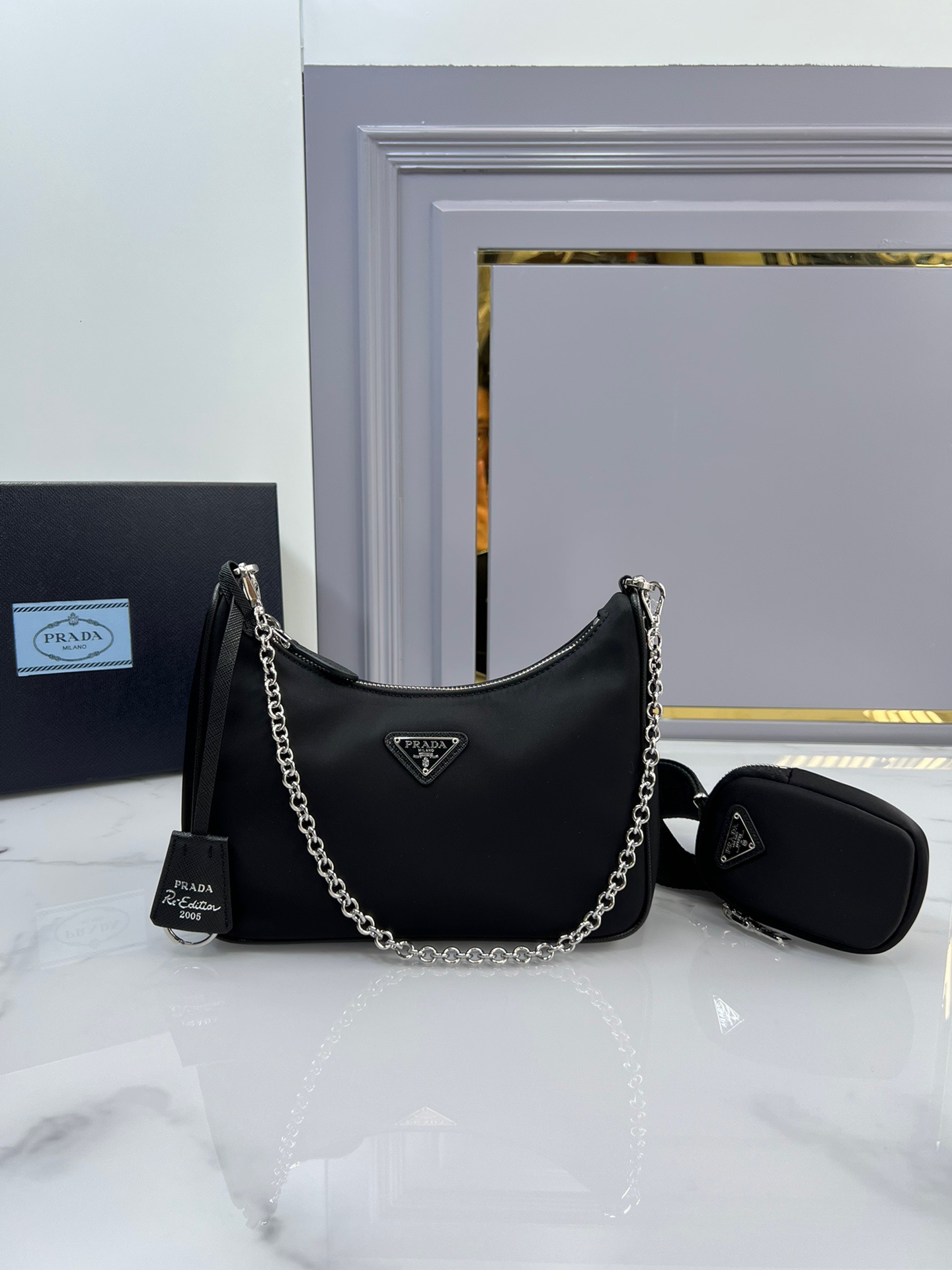 Prada Re-Edition 2005 Re-Nylon shoulder bag