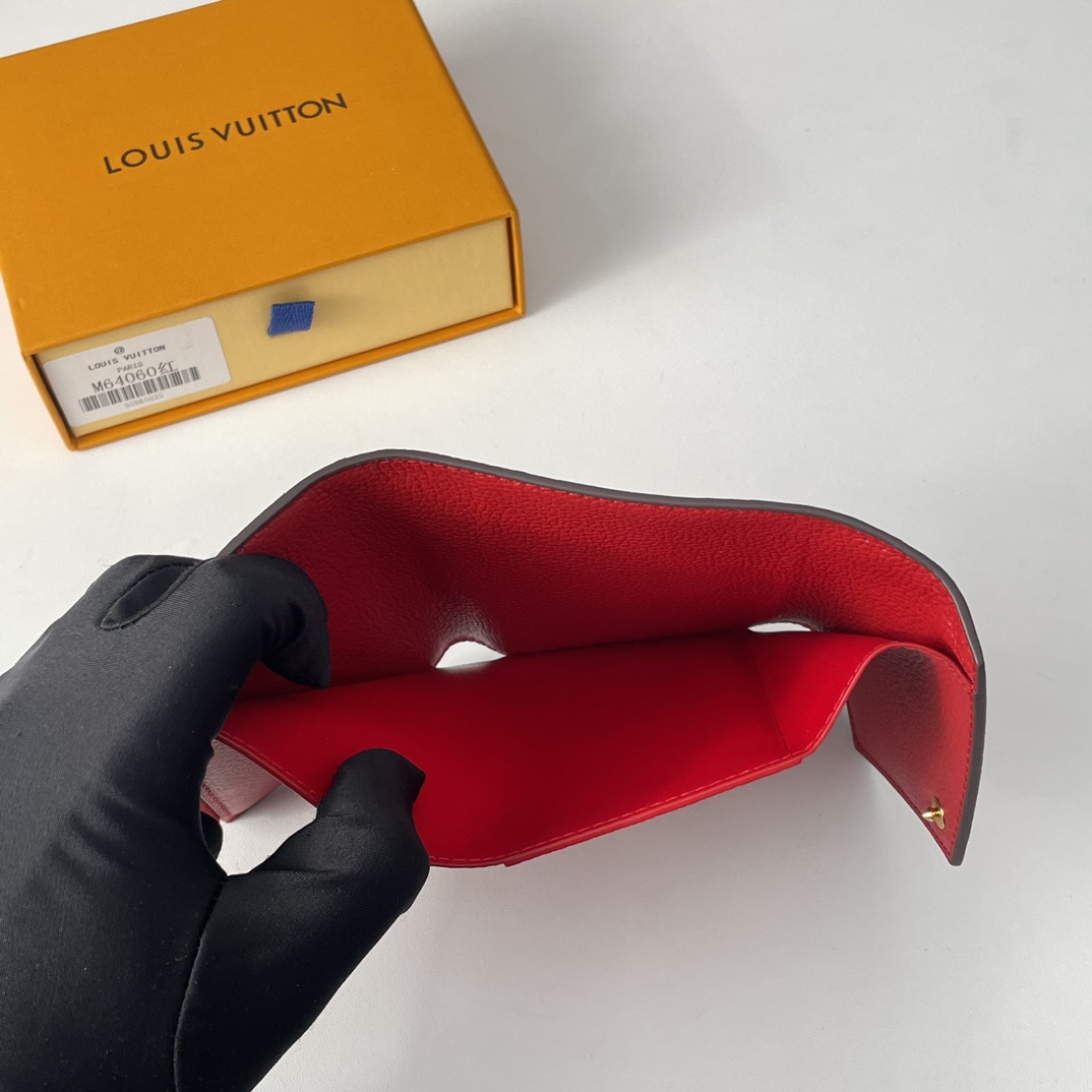 Louis Vuitton LV Victorine Red Wallet