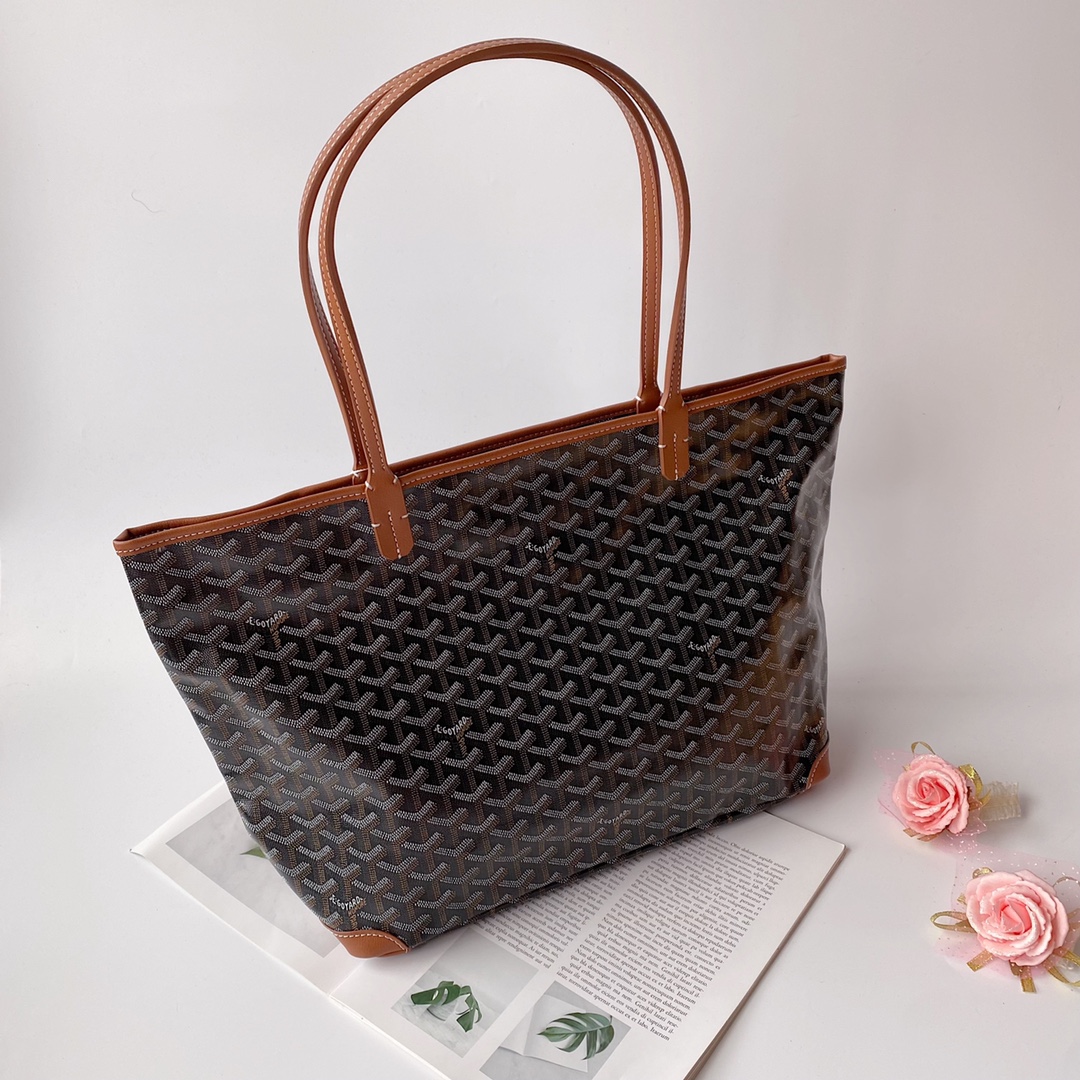 Goyard Artois Bag Black & Tan - Bag