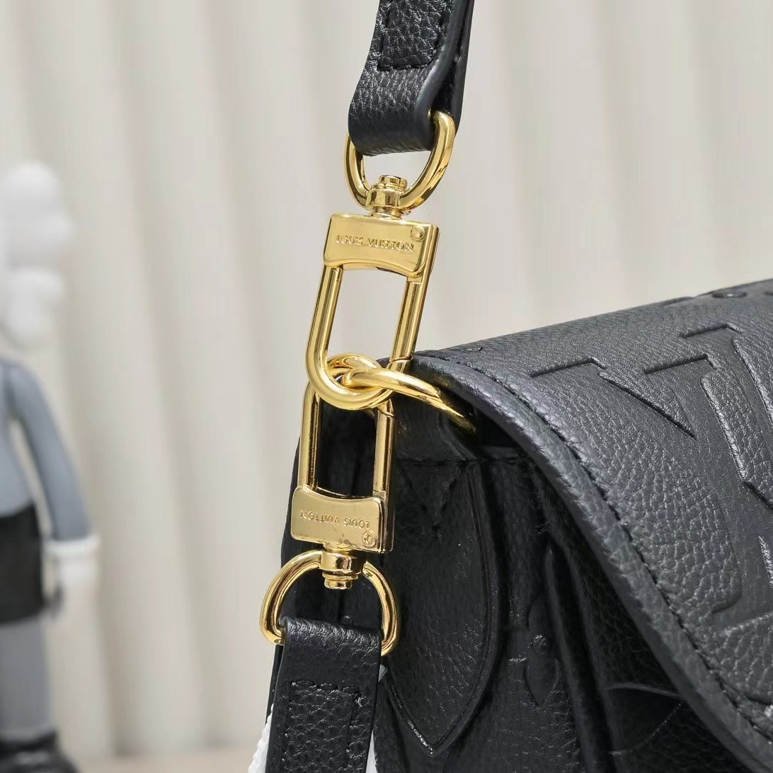 Louis Vuitton LV Empreinte Monogram Leather Black Diane Black-bag