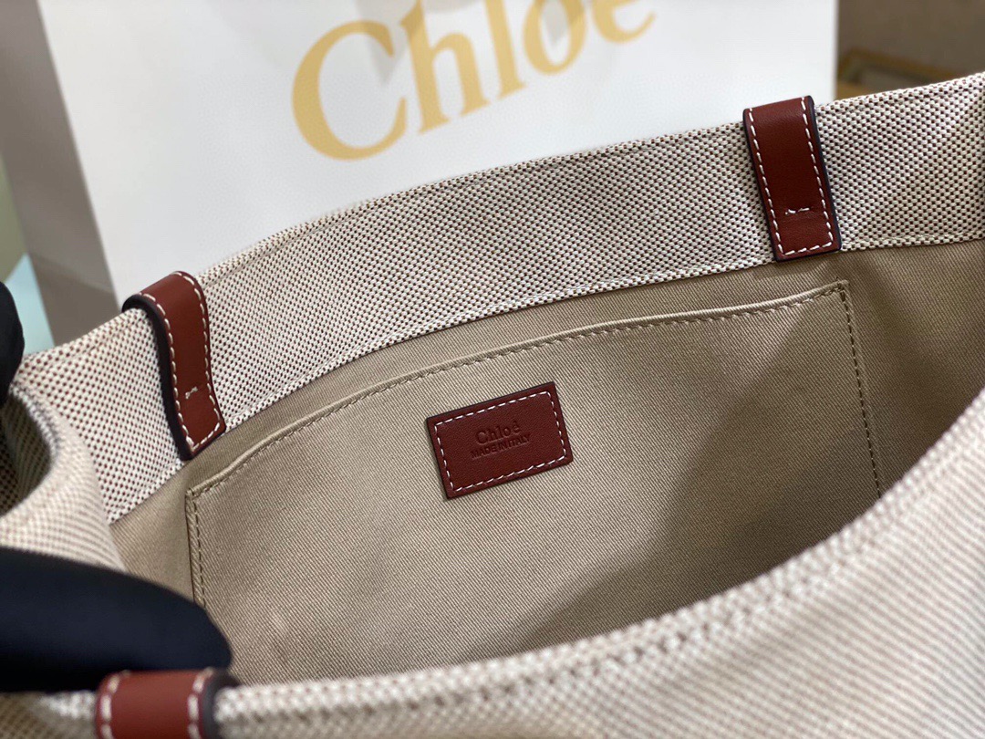 Chloe Woody tote bag Medium Size - Bag