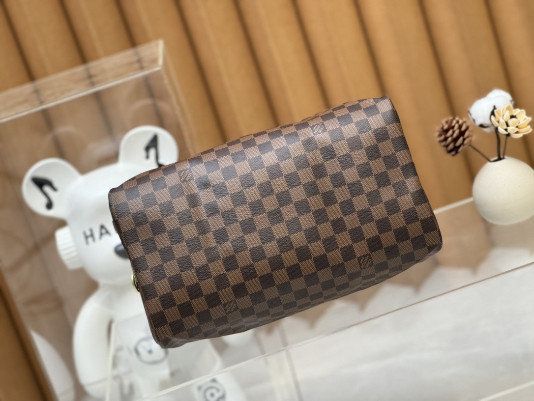 Louis Vuitton Speedy Bandoulière 35 Damier Ebene Women Handbag - Bag