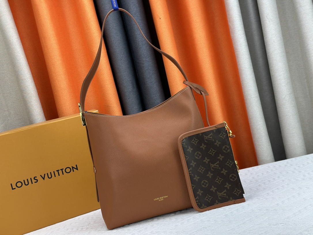 LOUIS VUITTON LV Low Key Hobo PM Bag in Brown - Bag