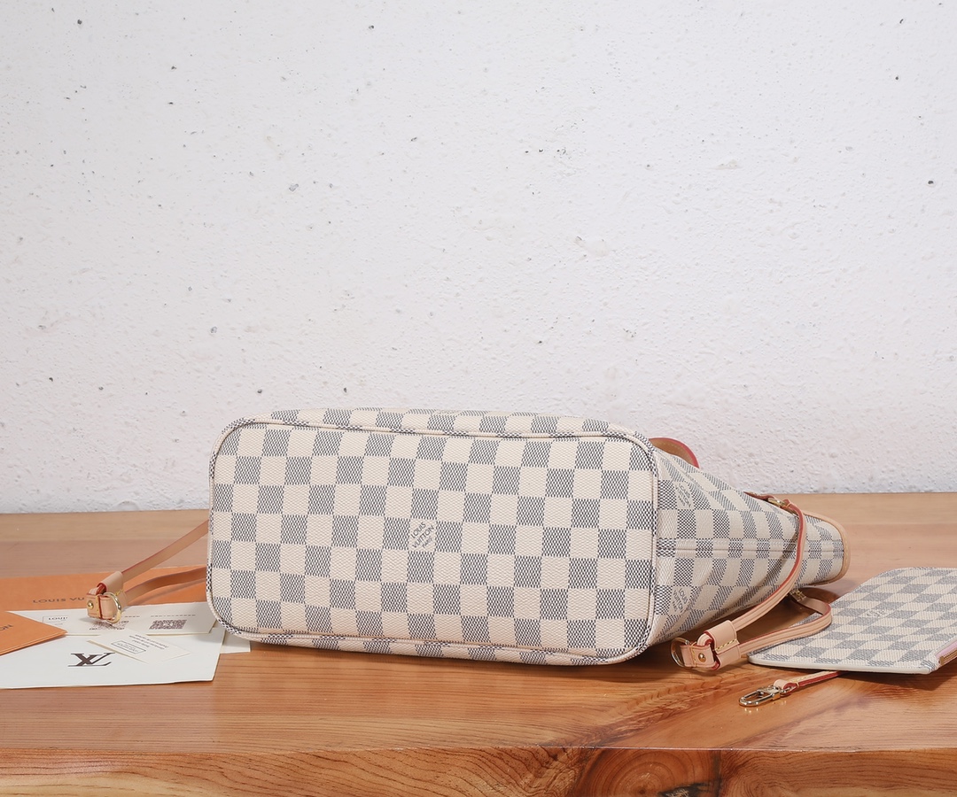 LOUIS VUITTON Damier Azur Neo Neverfull PM - Bag